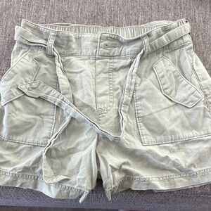 Abercrombie Kids Light Gray Cargo Shorts
